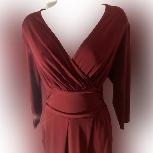 Rachel Roy Womens Sparkle Bodycon Dress, Red, Size M - Picture 8 of 8